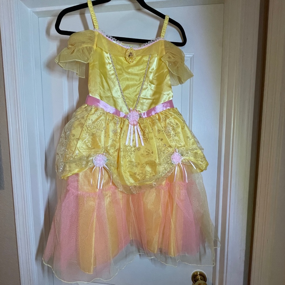Disney Yellow and Pink Princess Costume